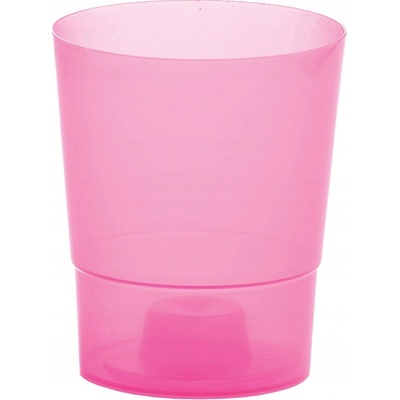 Prosperplast Květináč plast bezbarvý růžový 1 x 1 x 14,7 cm