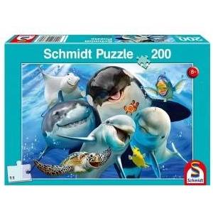 Schmidt Spiele Puzzle 200 Underwater Friends G3
