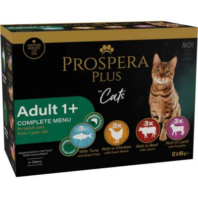 Prospera sada mokrého krmivo MIX CHUTÍ 12x85 g