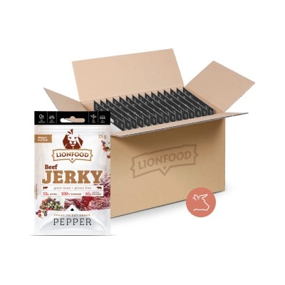 Lionfood PEPŘ 25 g Box 15ks