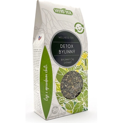 VITTO TEA ČAJ WELLNESS DETOX SYPANÝ BYLINNÝ ČAJ 50 g