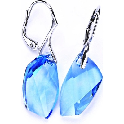 Čištín 162365432 se Swarovski krystalem patent -Avant Garde -Akvamarine NK 1295