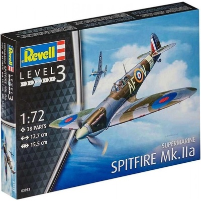 Corfix Plastic ModelKit letadlo 03953 Spitfire Mk. IIa 1:72