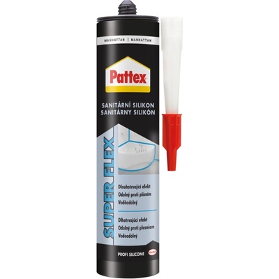 Pattex Sanitárny silikón 280 ml transparetná