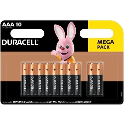 Duracell Basic AAA 10 ks 42324