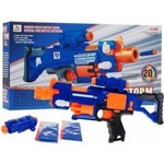 Mattel Quick Fire Rifle for Kids 8+ Blaze Storm 20 Long Foam Bullets + Sight + Flask