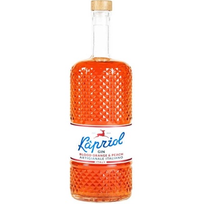 KAPRIOL GIN BLOOD ORANGE & PEACH 40,7% 0,7 l (čistá fľaša)