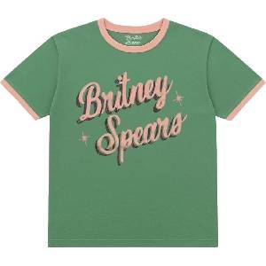 Britney Spears Retro Text Green XL Риза (BRITTS03MGR04)