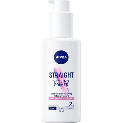 Nivea Straight báze pro uhlazený vzhled nepoddajných vlasů 150 ml