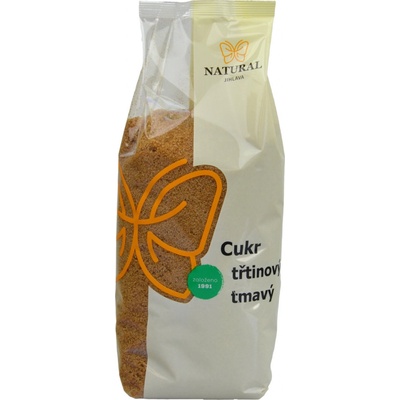 Natural cukr třtinový tmavý 1 kg