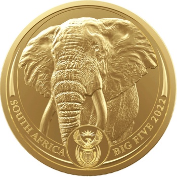 Rand Refinery Zlatá minca Elephant Big 5 1 oz