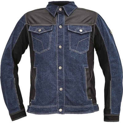 Cerva Strečová rifľová montérková bunda Neurum Denim navy
