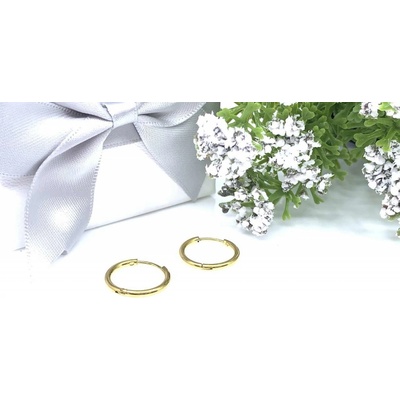 Jan Kos jewellery náušnice z oceli MHTD1004GN00