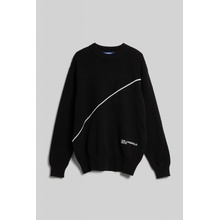 Karl Lagerfeld Jeans Klj Contrast Ribbed Sweater černá