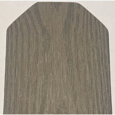 WPC Plotový profil 90x13mm s tříhrannou hlavou - Stone grey Délka profilu: 80cm