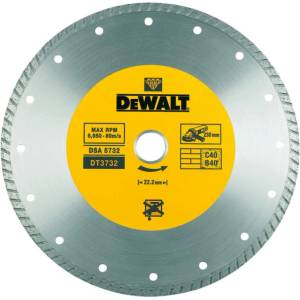 DEWALT Диамантено турбо острие за сухо рязане, 125 x 22, 2 мм DT3712 (DT3712)