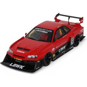 GT SPIRIT 1: 18 lb-er34 super silhouette skyline active red 2