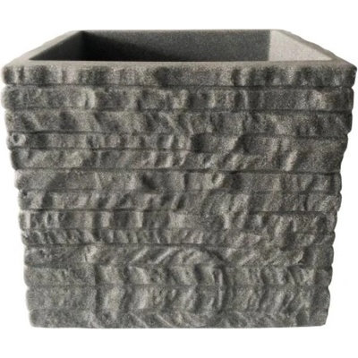 САКСИЯ y54195220 ДИЗАЙН КАМЕНЕН ЗИД 40х40х34см СИВА (y54195220)