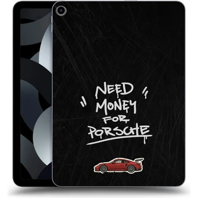 Picasee silikónový prehľadný obal pre Apple iPad Air 5 10.9 2022 Dark Racer