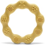Lorelli Premium СИЛИКОНОВА ГРИЗАЛКА РИНГ natural yellow (10210920001)