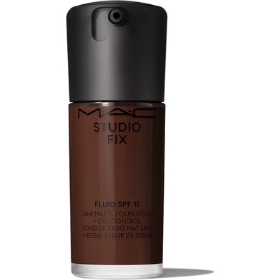 MAC Cosmetics Studio Fix Fluid SPF15 24HR Matte Foundation + Oil Control zmatňujúci make-up SPF15 NW60 30 ml