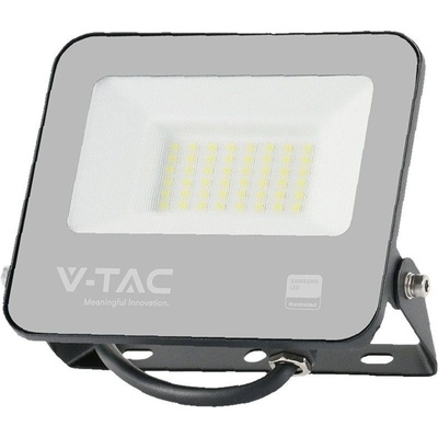 V-TAC 30w led Прожектор samsung Чип 1м Кабел Черно Тяло 3000k - 23599 (23599)