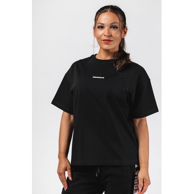 Nebbia Oversized tričko RESET 491 black
