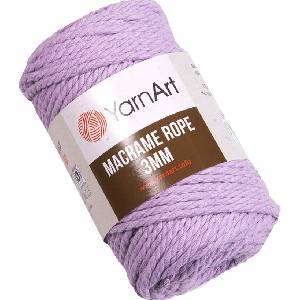 YARNART Macrame Rope 3 mm 63 m 765 Lilac юта (Macrame Rope 3 mm 765)