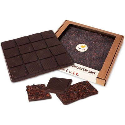 MIXIT Čokoláda Horká s kakaovými bôbmi 250 g