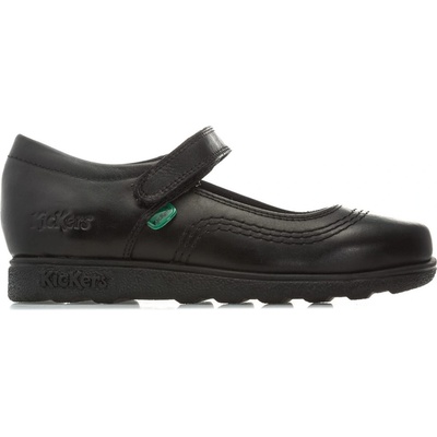 Kickers Обувки Kickers Fragma Pop Leather Shoes - Black