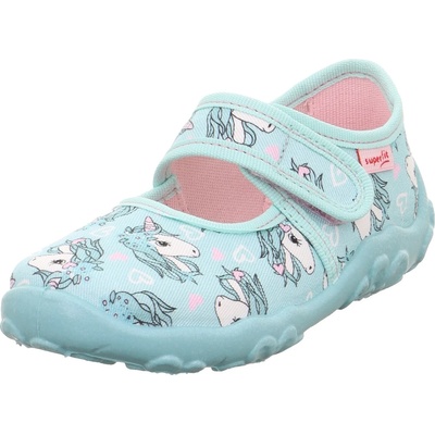 Superfit Детски пантофи Superfit Kid's Bonny C House slippers - Hellgrün / Mehrfarbig - размер 32 (EU) (702-4391-0420)