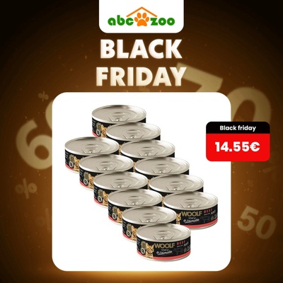 Woolf WildCat Ultimate Beef Pate 12 x 85 g