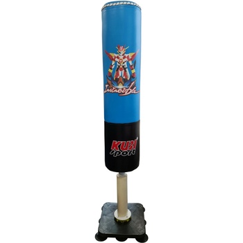 KUBIsport 05-BPST140K Dětský boxovací pytel stojací 140 cm modrý