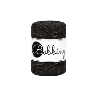 Bobbiny Macrame Baby 1,5 mm - golden black