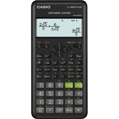 CASIO VĚDECKÁ KALKULAČKA FX-350ESPLUS-2 ČERNÁ, 12MÍSTNÝ DISPLEJ