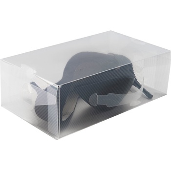 Compactor Transparentní úložný box na boty lodičky M