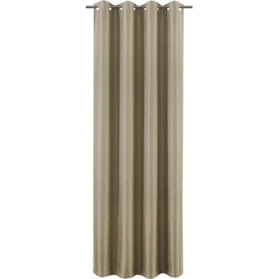 Záves s okami Wave 140x280 cm taupe