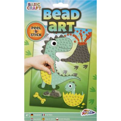 Bead Art Tvorenie s korálkami Dinosaurus