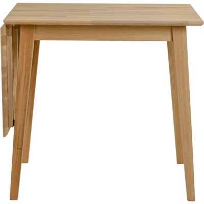 Rowico Home Skládací jídelní stůl z masivního dubu FILIPPA Oak 80 x 80 cm dub přírodní 113751