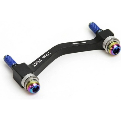 Sram Sram, Post Mount adaptér strmeňa - 20P - nerezová oceľ - Rainbow skrutky