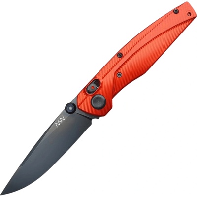 ANV Knives A100-BB, DLC Elmax, Červená A-lock ANVA100-032