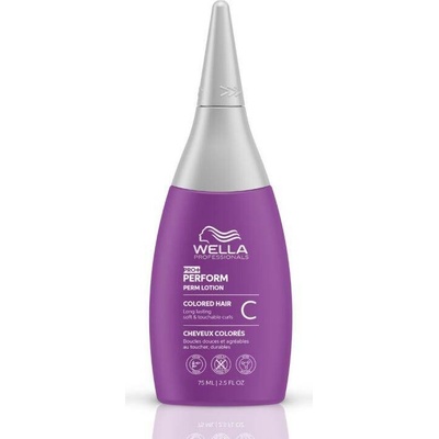 Wella Professionals Perform+ Perm Lotion C trvalá na barvené vlasy 75 ml
