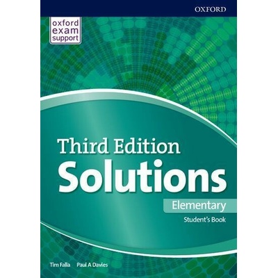 Solutions 3rd Edition Elementary Student´s Book