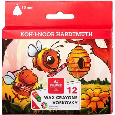 KOH-I-NOOR Trojhranné voskovky