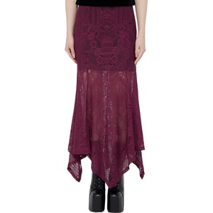 KILLSTAR дамска пола KILLSTAR - Belladonna - Plum - KSRA013919