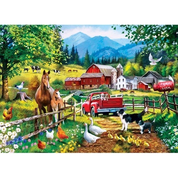 Masterpieces - Puzzle White Dove Farm - 1 000 piese