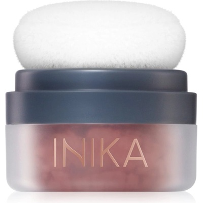 INIKA Organic Puff Pot насипен минерален руж цвят Rosy Glow 3 гр