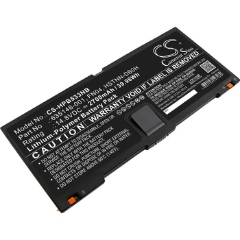 Cameron Sino Батерия за HP ProBook 5330M и други, 2700 mAh, Li-Pol (CS-HPB533NB)