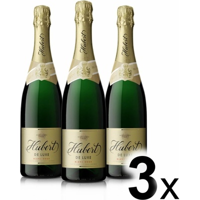 Hubert De Luxe Párty Set 3x 0,75 l