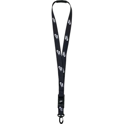 Nike Club Standard lanyard - Black (BlaWhiWhi)